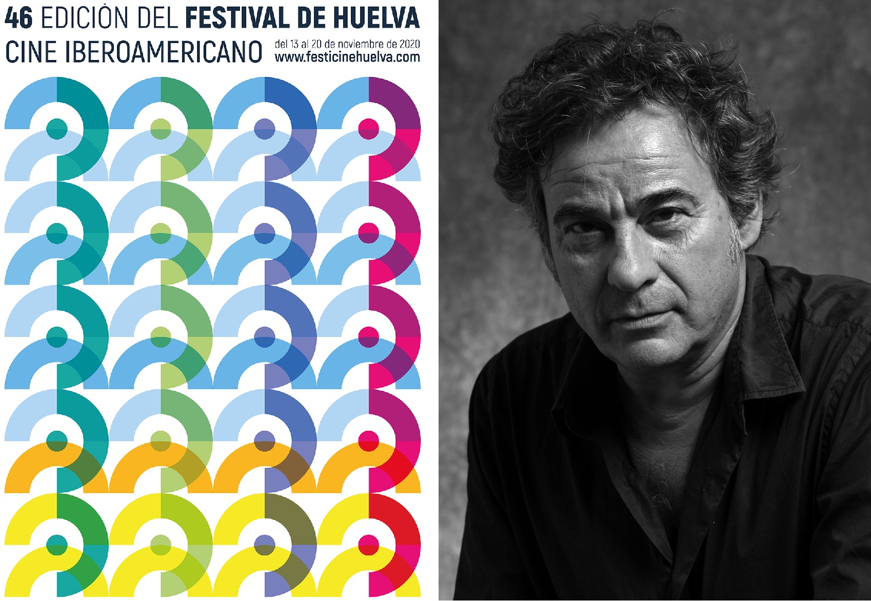 EDUARD FERNÁNDEZ, PREMIO CIUDAD DE HUELVA DEL 46º FESTIVAL DE CINE IBEROAMERICANO DE HUELVA, QUE YA TIENE CARTEL