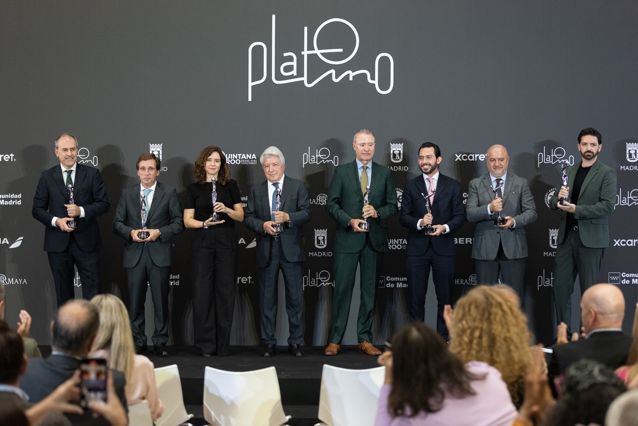 <b>LOS PREMIOS PLATINO ALTERNARÁN XCARET, RIVIERA MAYA Y MADRID COMO SEDE ENTRE 2024 Y 2027</b>