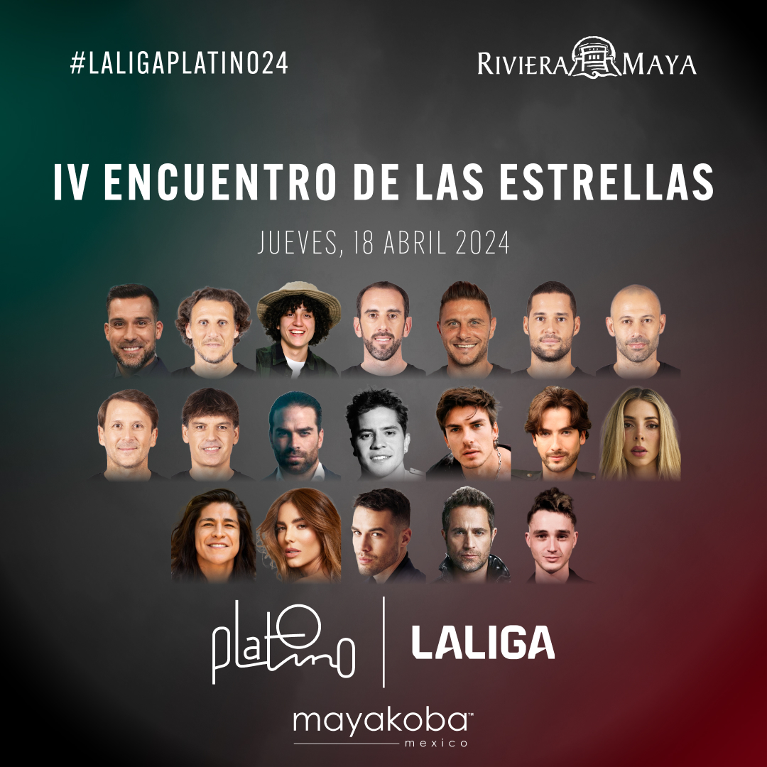 <b>LALIGA Y PREMIOS PLATINO CONFIRMAN SU ALIANZA Y PONEN EN MARCHA EL IV ENCUENTRO DE LAS ESTRELLAS</b>