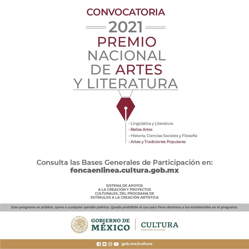 PREMIO NACIONAL DE ARTES Y LITERATURA