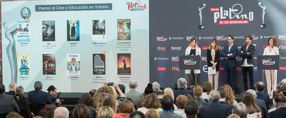 Sigue en directo en  Facebook las nominaciones finales de los Premios PLATINO del Cine Iberoamericano