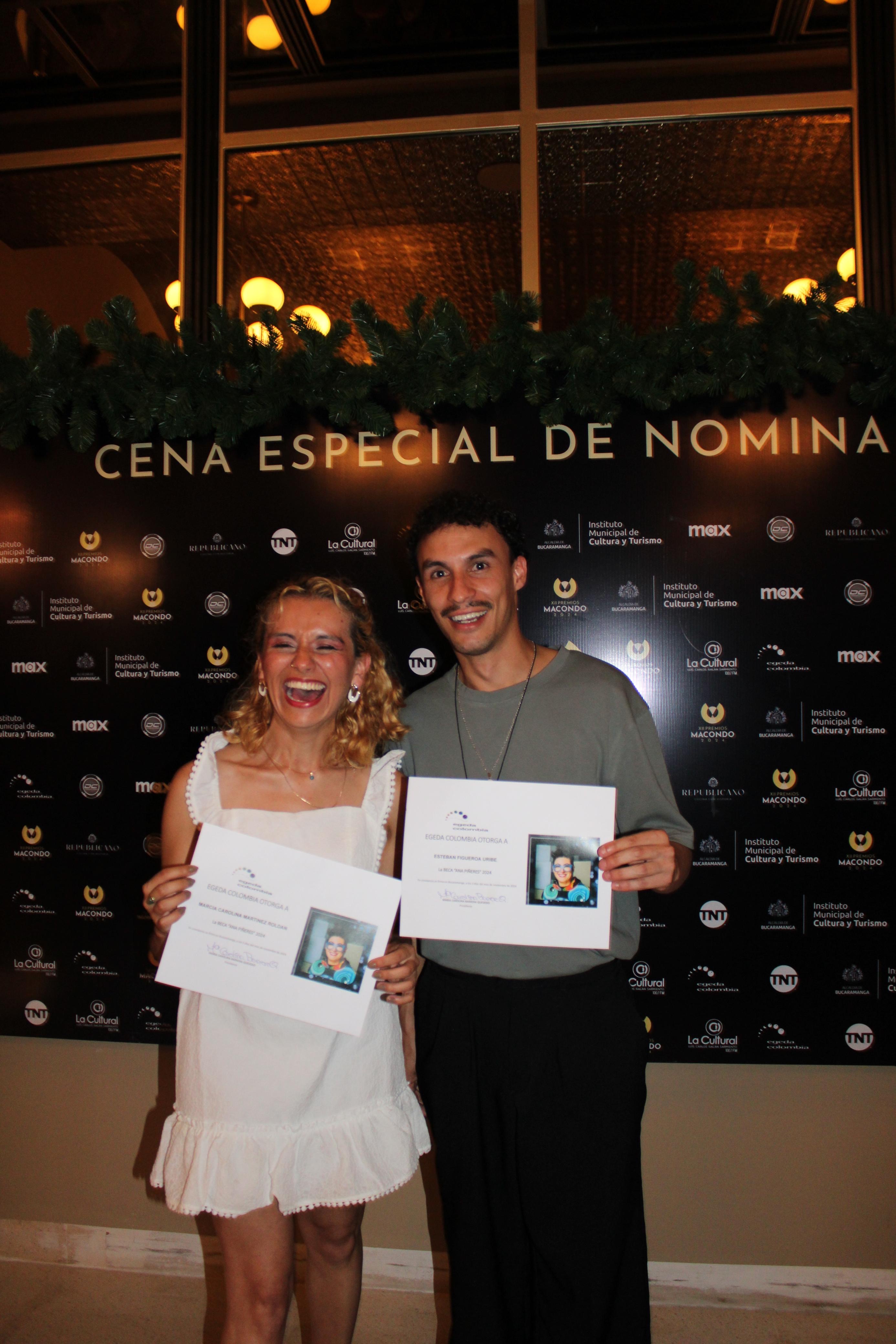<b>EGEDA COLOMBIA REVELÓ LOS GANADORES DE LA SEGUNDA EDICIÓN DE BECA ANA PIÑERES</b>