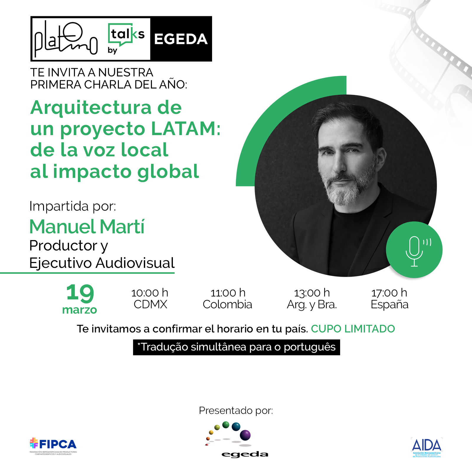 <b>EGEDA IMPULSA EL DESARROLLO DE NUEVOS PROYECTOS AUDIOVISUALES IBEROAMERICANOS CON LA QUINTA EDICI&Oacute;N DE PLATINO NEXT GEN Y EL LANZAMIENTO DE LAS PLATINO TALKS</b>