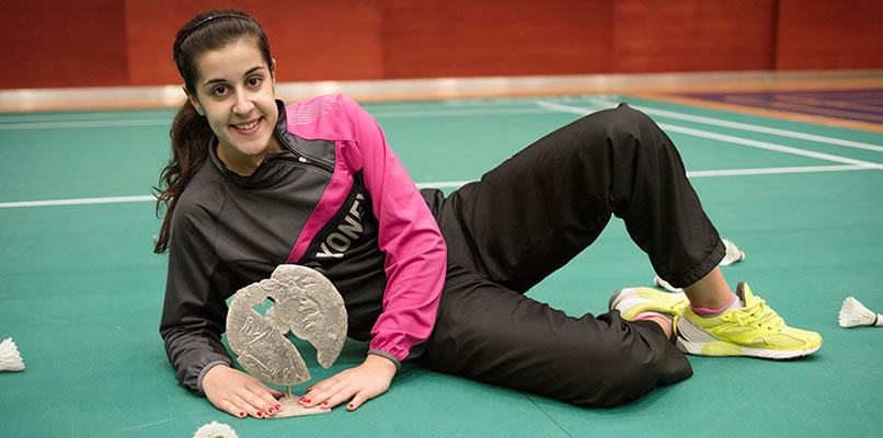 Carolina Mar&iacute;n, estrella de cine por un d&iacute;a, en los 21 Premios Forqu&eacute;