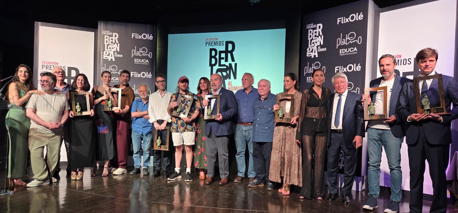<b><i>PADRE NO HAY MÁS QUE UNO 4,</i> PREMIO EGEDA A LA COMEDIA NACIONAL MÁS EXITOSA EN TAQUILLA EN LA IV EDICIÓN DE LOS PREMIOS BERLANGA AL HUMOR</b>