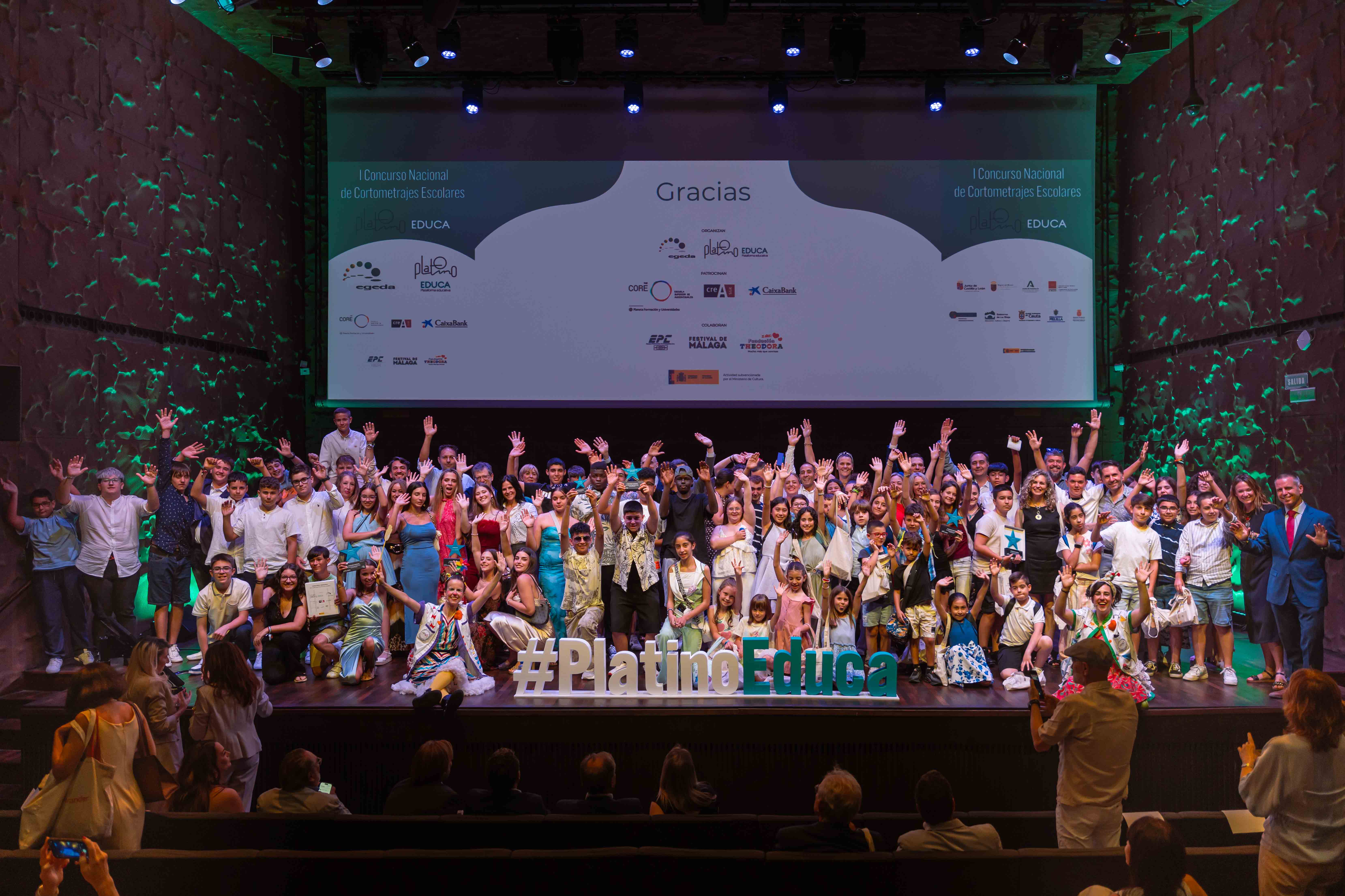 <b>PLATINO EDUCA CONGREGA A LAS NUEVAS PROMESAS DEL TALENTO AUDIOVISUAL EN SU GALA DEL I CONCURSO NACIONAL DE CORTOMETRAJES ESCOLARES</b>